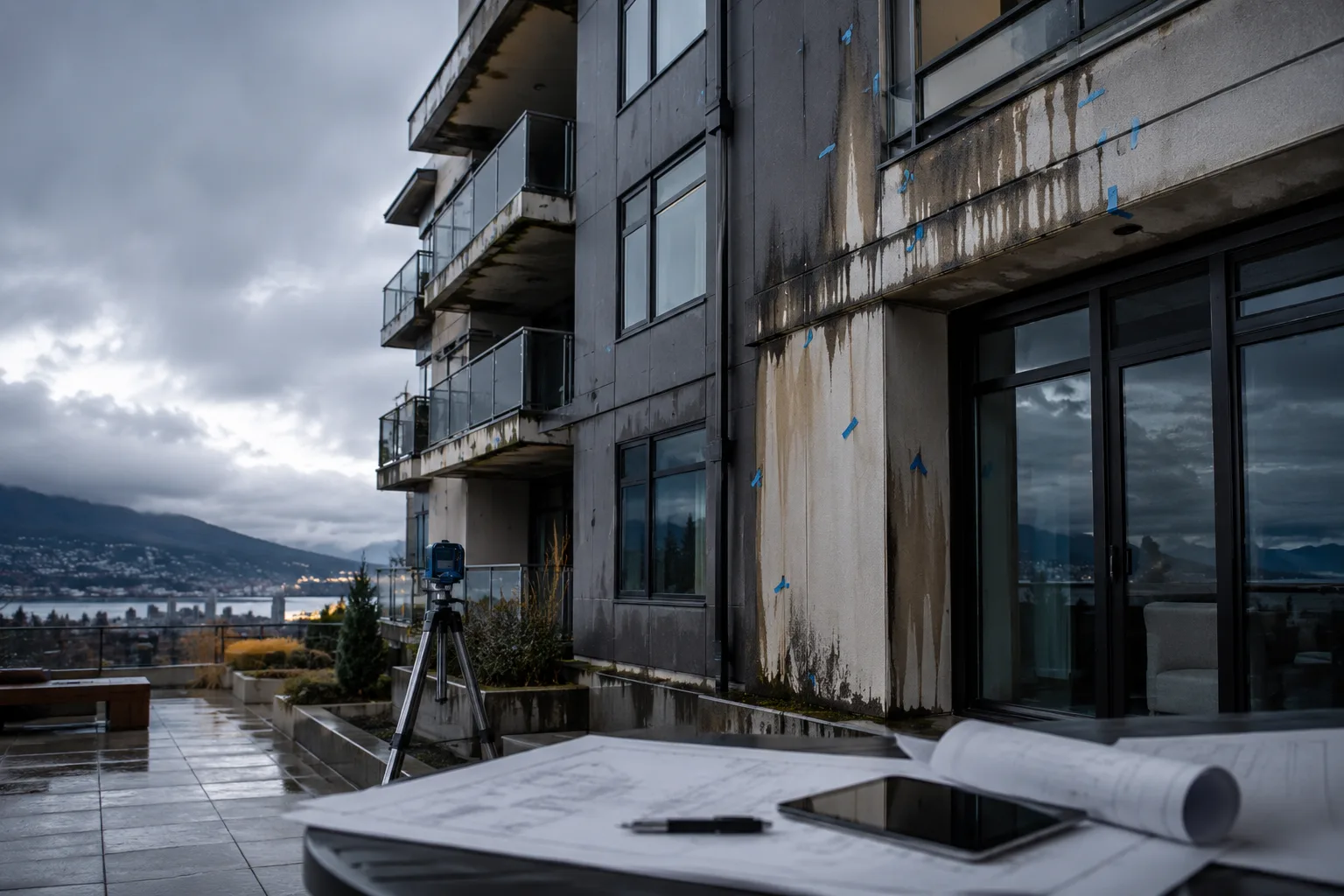 Multifamily exterior defect and repair-scope investigation
